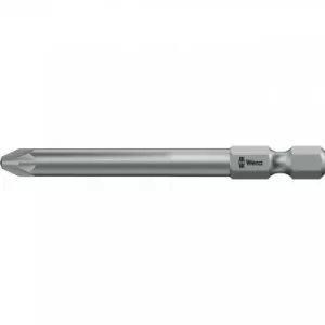 Image of Wera 855/4Z Extra Tough Pozi Screwdriver Bits PZ1 70mm Pack of 1