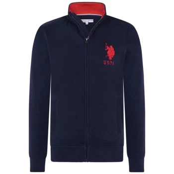 Image of US Polo Assn Funnel Neck Sweat Top - Blue