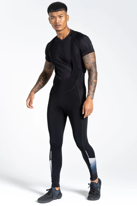 Image of Dare 2b Dare 2b Men Virtuous Bibbed Tight in Jet Black Size: Small Jet Black S Male 5059404757879