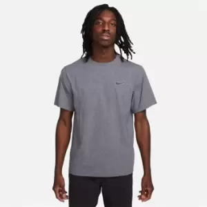 Image of Nike Dri-FIT UV Hyverse Mens Short-Sleeve Fitness Top - Blue