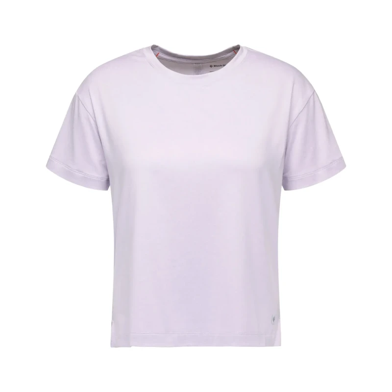 Image of Womens T-Shirt Black Diamond Circuit Rose Female S