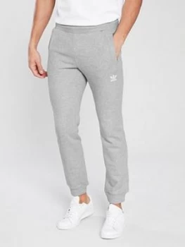 Image of adidas Originals Trefoil Pants - Medium Grey, Medium Grey Heather, Size 2XL, Men