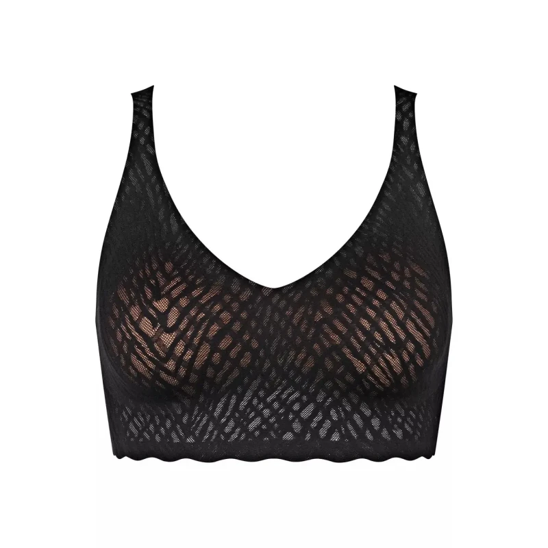 Image of Sloggi Zero Feel Bliss Padded Bra Black Women XS;S;M;L;XL