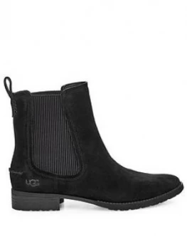 Image of UGG Hillhurst II Ankle Boots - Black, Size 4, Women