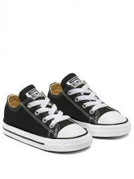 image of Converse Chuck Taylor All Star Infant Trainer - Black, Size 4