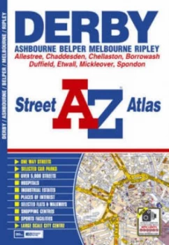 Image of Derby Street Atlas by Geographers A-Z Map Company Paperback