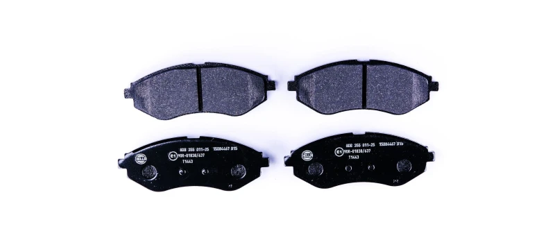 Image of HELLA Brake pad set HELLA 8DB 355 011-251