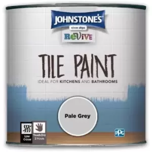 Image of Johnstones - 750ml Revive Tile Paint Pale Grey