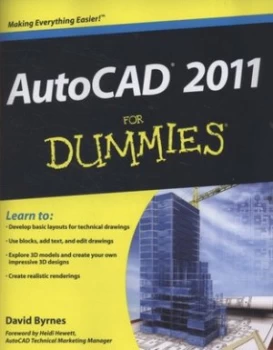 Image of Autocad 2011 for Dummies by David Byrnes Paperback