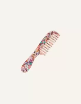 image of Accessorize Womens Marble Resin Hair Comb