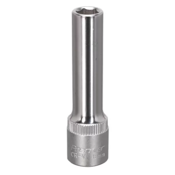 Image of Genuine SEALEY S3808D WallDrive® Socket 8mm Deep 3/8Sq Drive