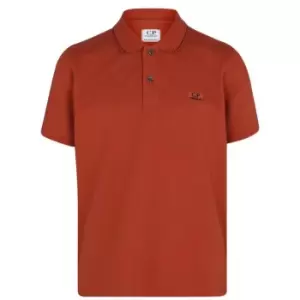 CP COMPANY Boys Logo Polo Shirt - Red