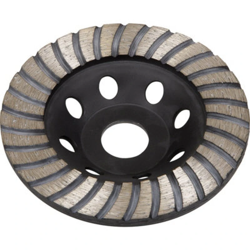 Image of Loops 115mm Stone & Concrete Angle Grinding Disc - 22mm Bore - Turbo Row Segments Multi