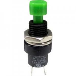 Image of SCI R13 509A 05GN Pushbutton 250 V AC 1.5 A 1 x OffOn momentary