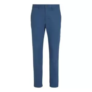 Image of Tommy Hilfiger Chino Denton 1985 Pima Cotton - Blue