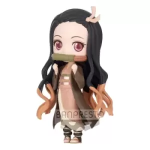 image of Demon Slayer Kimetsu no Yaiba Q Posket Mini Figure Nezuko Kamado II Ver. B 13 cm