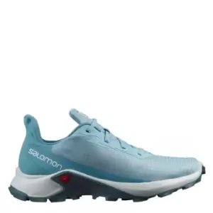 Image of Salomon Alphacross Trail Running Shoes Womens - Blue