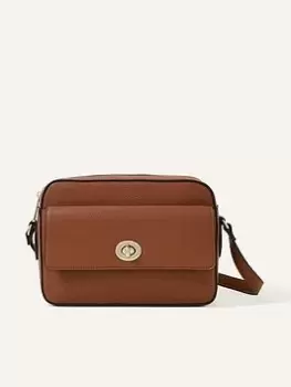 Image of Accessorize Boxy Twist-Lock Cross-Body Bag