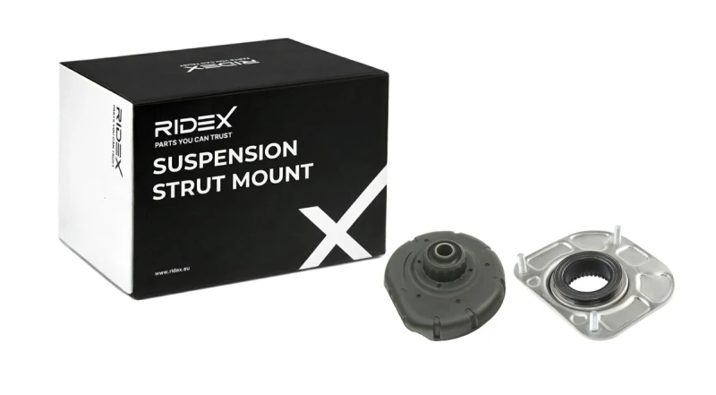 Image of RIDEX 1180S0761 Top strut mount Front Axle Suspension Strut Support Bearing (1180)