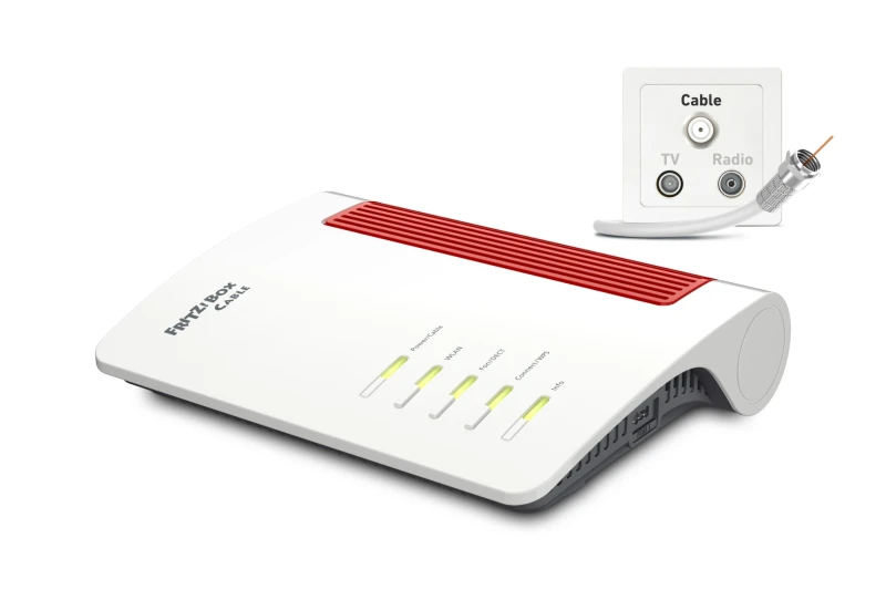 Image of Box FRITZ! 6670 Wireless Router Dual Band (2.4 GHz / 5 GHz) White