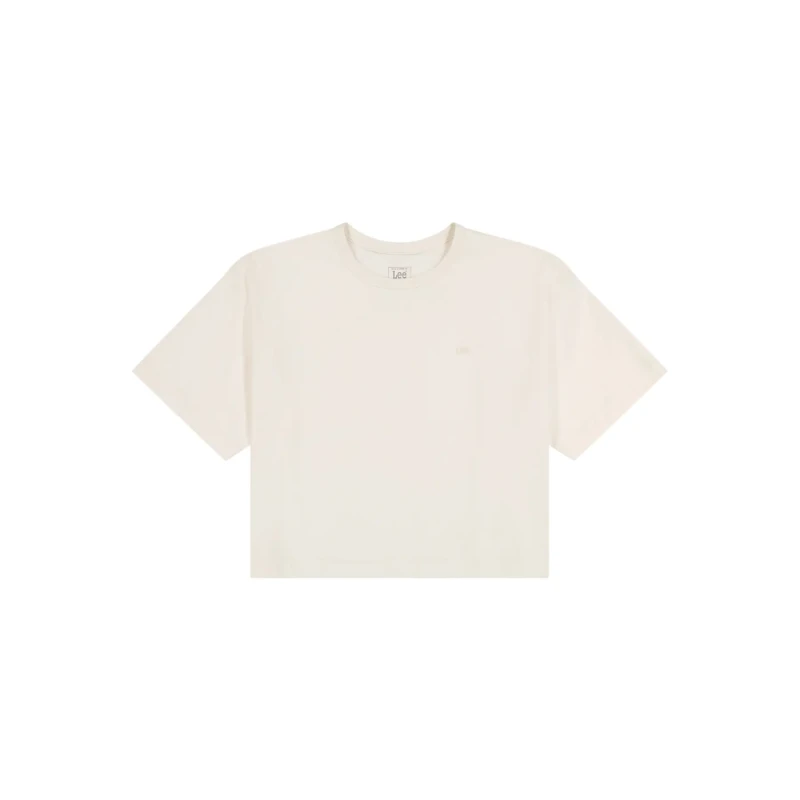 Image of Lee Womens short T-Shirt Lee Boxy Blanc Female S