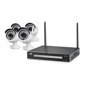 image of HOMEGUARD WIRELESS CCTV KIT 8CH/4CAM