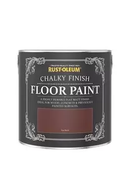 image of Rust-Oleum Chalky Floor Paint Fire Brick 2.5L