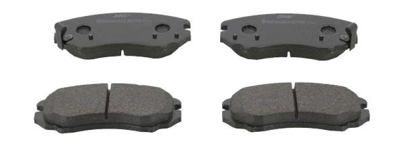 Image of JURID 572514J Brake pad set with acoustic wear warning, without accessories Brake Pad Set,disc brake (402)
