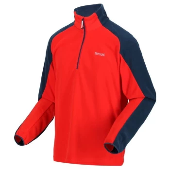 Image of Regatta Elson Overhead Fleece - FieryRd/Mnlt
