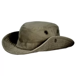 Image of Tilley Unisex T3 Wanderer Medium Snap-up Brim Hat Vintage Olive 56cm (7)
