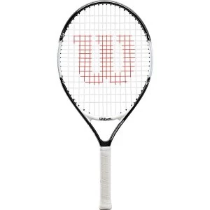Image of Wilson Roger Federer Junior Tennis Racket Black/White - 26"