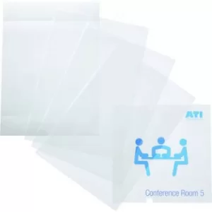 Image of Durable CRYSTAL SIGN Inserts for item no. 4824 10 sheets inserts