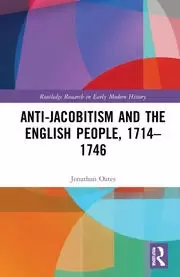 Image of Anti-Jacobitism and the English People 1714-1746
