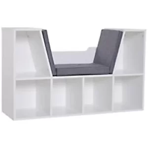 Image of HOMCOM Shelf 836-115V01WT White 102 x 300 x 610 mm