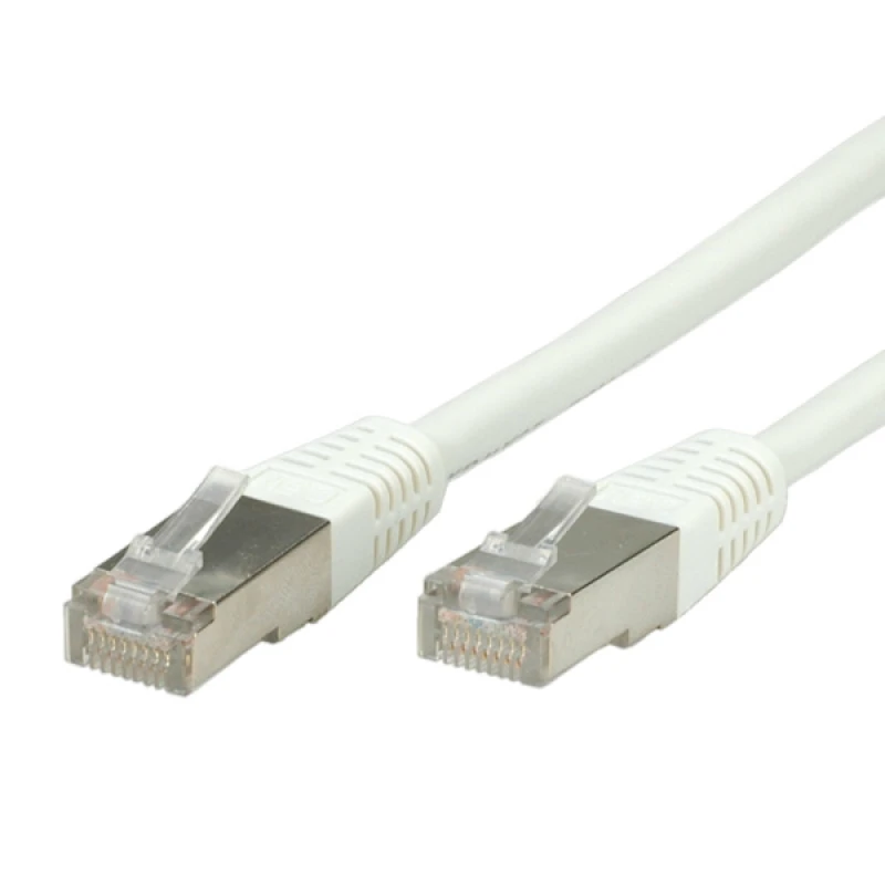 Image of VALUE S/FTP (PiMF) Patch Cord. Cat.6. white 1 m