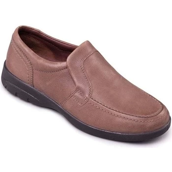 Image of Padders Leo Mens Casual Slip On Shoes mens Loafers / Casual Shoes in Beige,7.5,8,11,12