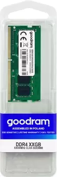 Image of Goodram GR3200S464L22/16G memory module 16GB 1 x 16GB DDR4 3200 MHz
