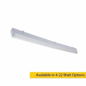 Image of KnightsBridge Ultra Slim SMD LED Cool White Linkable Striplight - 13W 840mm Long