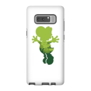 image of Nintendo Super Mario Yoshi Silhouette Phone Case - Samsung Note 8 - Tough Case - Gloss