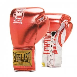 image of Everlast 1910 Fight Gloves Unisex Adults - METALLIC RED