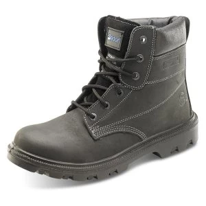Image of Click Footwear Sherpa Dual Density 6" Boot PU Rubber Size 9 Black Ref