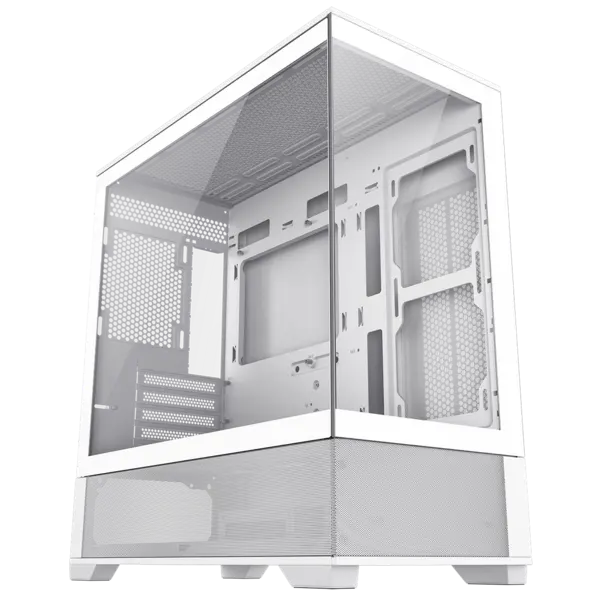 Image of GameMax Vista Mini Mid Tower Gaming Case - White