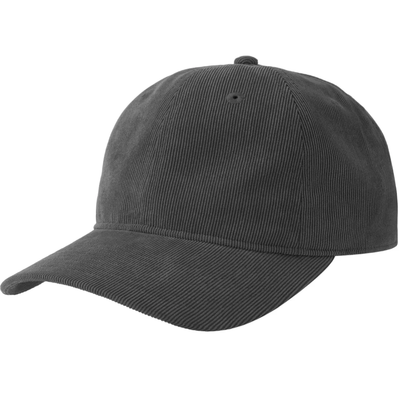 Image of Atlantis Womens Creep S Corduroy Baseball Cap in Grey Grey Female One Size