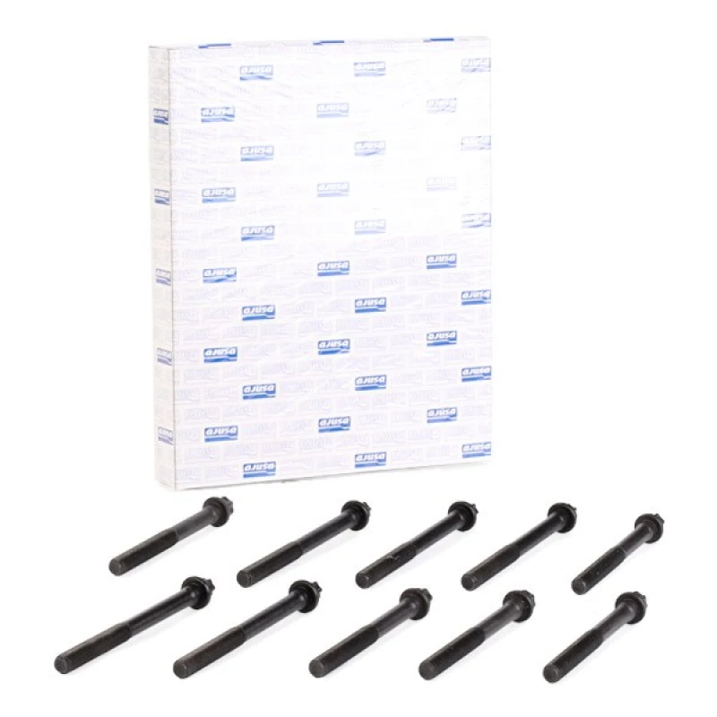 Image of AJUSA 81002900 Cylinder Head Bolt Kit Quantity: 10 Bolt Kit,cylinder head (1217)