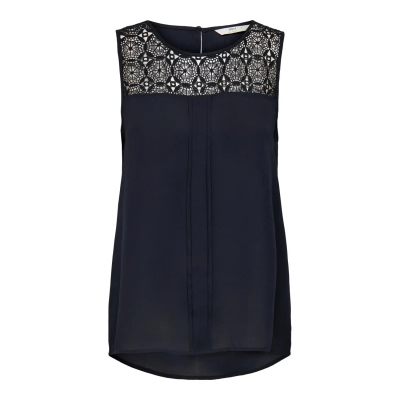 Image of Only Womens sleeveless top Only onlmia-venice Bleu Female S