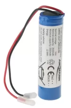 Image of Ansmann 3.635V Lithium-Ion Rechargeable Battery Pack, 3.5Ah