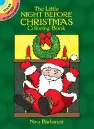 Image of little night before christmas coloring book