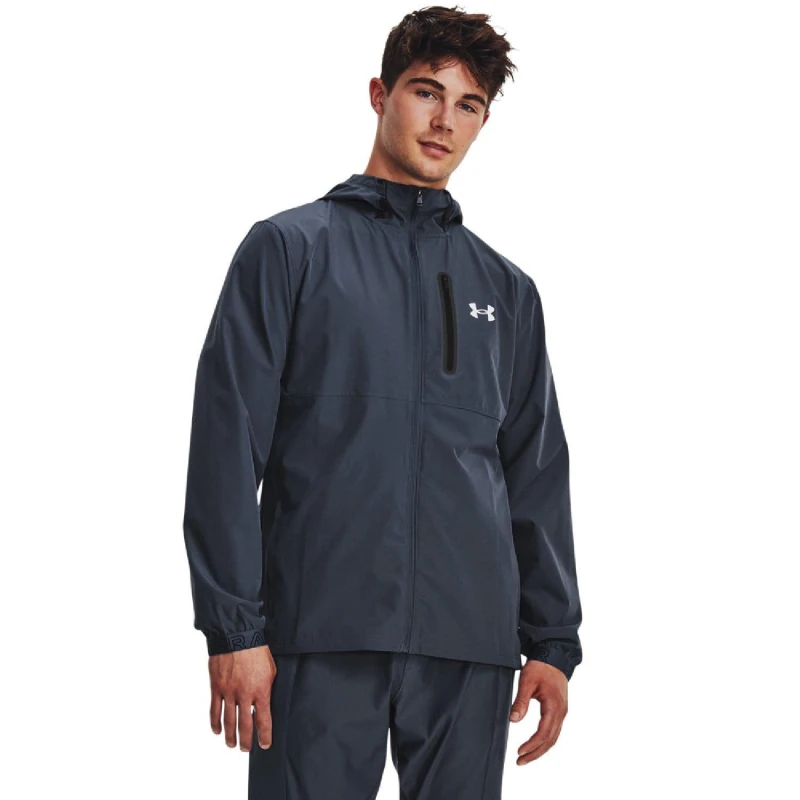 Image of Under Armour Vanish Woven Track Jacket Grey male S