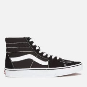 Image of Vans Sk8 Hi-Top Trainers - Black/White - UK 10