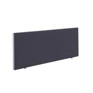 Image of First Desk Mounted Screen H400 x W1200 Special Black KF74837
